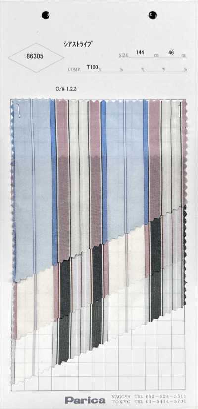 86305 Franja transparente