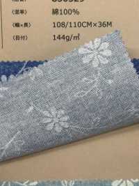 850529 Encaje Floral SEVENBERRY® Blue Garden Loomstate[Fabrica Textil] VANCET Subfoto