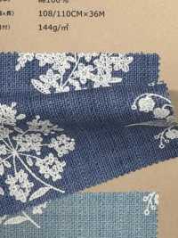 850530 SEVENBERRY® Lirio De Los Valles Del Jardín Azul De Loomstate[Fabrica Textil] VANCET Subfoto