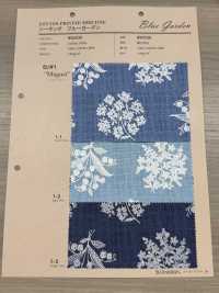 850530 SEVENBERRY® Lirio De Los Valles Del Jardín Azul De Loomstate[Fabrica Textil] VANCET Subfoto