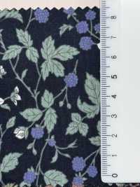 850531 Algodón Sin Blanquear SEVENBERRY® Lawn, Flor Melancólica, Mora[Fabrica Textil] VANCET Subfoto