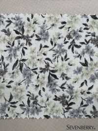 850532 SEVENBERRY® Lawn Algodón Sin Blanquear Flor Melancólica Daphne/Japonica[Fabrica Textil] VANCET Subfoto