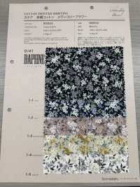 850532 SEVENBERRY® Lawn Algodón Sin Blanquear Flor Melancólica Daphne/Japonica[Fabrica Textil] VANCET Subfoto