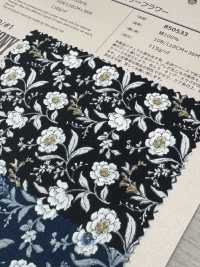 850533 SEVENBERRY® Césped De Algodón Sin Blanquear Melancolía Flor Peonía[Fabrica Textil] VANCET Subfoto