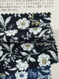 850533 SEVENBERRY® Césped De Algodón Sin Blanquear Melancolía Flor Peonía[Fabrica Textil] VANCET Subfoto