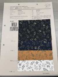 850534 Algodón Sin Blanquear SEVENBERRY® Lawn, Flor Melancólica, Flor Silvestre[Fabrica Textil] VANCET Subfoto