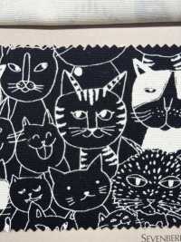 850536 SEVENBERRY® Oxford Algodón Sin Blanquear Nyan Comics[Fabrica Textil] VANCET Subfoto