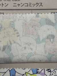 850536 SEVENBERRY® Oxford Algodón Sin Blanquear Nyan Comics[Fabrica Textil] VANCET Subfoto