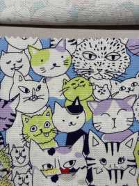850536 SEVENBERRY® Oxford Algodón Sin Blanquear Nyan Comics[Fabrica Textil] VANCET Subfoto
