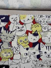 850536 SEVENBERRY® Oxford Algodón Sin Blanquear Nyan Comics[Fabrica Textil] VANCET Subfoto