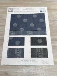 KYC240-58-D9 Peto De Jacquard Teñido En Hilo De 30 X 20 De Ancho[Fabrica Textil] Uni Textile(Estudio Komon) Subfoto