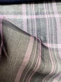 KYC326-D1 Cuadros De Organza Teñidos Con Hilo T/C[Fabrica Textil] Uni Textile(Estudio Komon) Subfoto