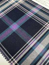 KYC411-D1 Cuidado Del Hilo Teñido T/C Gold Check[Fabrica Textil] Uni Textile(Estudio Komon) Subfoto