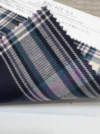 KYC411-D1 Cuidado Del Hilo Teñido T/C Gold Check[Fabrica Textil] Uni Textile(Estudio Komon) Subfoto