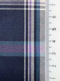 KYC411-D1 Cuidado Del Hilo Teñido T/C Gold Check[Fabrica Textil] Uni Textile(Estudio Komon) Subfoto