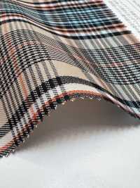 KYC411-D3 Cuidado Del Hilo Teñido T/C Check Gold[Fabrica Textil] Uni Textile(Estudio Komon) Subfoto