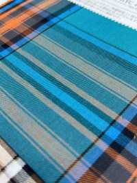 KYC411-D7 Cuidado Del Hilo Teñido T/C Gold Check[Fabrica Textil] Uni Textile(Estudio Komon) Subfoto