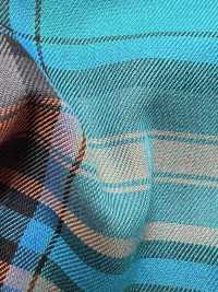 KYC411-D7 Cuidado Del Hilo Teñido T/C Gold Check[Fabrica Textil] Uni Textile(Estudio Komon) Subfoto