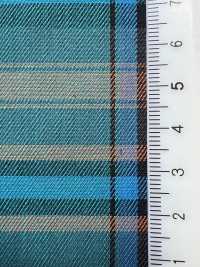 KYC411-D7 Cuidado Del Hilo Teñido T/C Gold Check[Fabrica Textil] Uni Textile(Estudio Komon) Subfoto