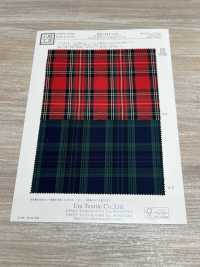 KYC411-D15 Cuidado Del Hilo Teñido T/C Gold Check[Fabrica Textil] Uni Textile(Estudio Komon) Subfoto