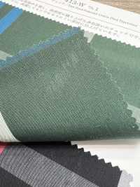 KYC413-W-D1 Tela Para Máquina De Escribir Teñida Con Hilo T/C[Fabrica Textil] Uni Textile(Estudio Komon) Subfoto