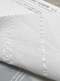 KKC838HW-D2 Algodón De Punto Gofre Blanco[Fabrica Textil] Uni Textile(Estudio Komon) Subfoto