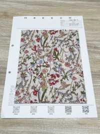 7026-600-3 Patrón De Flores De Hilo De Césped 60[Fabrica Textil] HOKKOH Subfoto