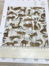 1026-625-2 60 Gato De Césped[Fabrica Textil] HOKKOH Subfoto