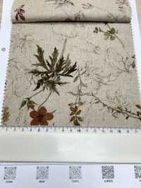 7026-700-1 Patrón Floral Botánico CL Loomstate[Fabrica Textil] HOKKOH Subfoto