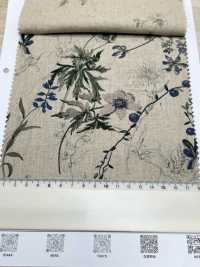 7026-700-1 Patrón Floral Botánico CL Loomstate[Fabrica Textil] HOKKOH Subfoto