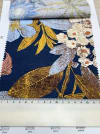 1026-705-1 Lino Loomstate Con Flores Grabadas[Fabrica Textil] HOKKOH Subfoto