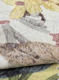 1026-705-1 Lino Loomstate Con Flores Grabadas[Fabrica Textil] HOKKOH Subfoto