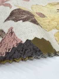 1026-705-1 Lino Loomstate Con Flores Grabadas[Fabrica Textil] HOKKOH Subfoto