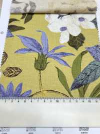 1026-705-1 Lino Loomstate Con Flores Grabadas[Fabrica Textil] HOKKOH Subfoto