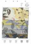 1026-705-1 Lino Loomstate Con Flores Grabadas