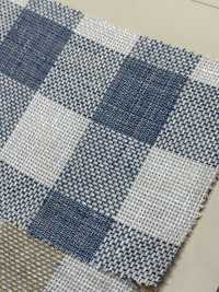 A-7059 Lino Europeo A Cuadros Naturales[Fabrica Textil] ARINOBE Subfoto