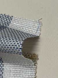 A-7059 Lino Europeo A Cuadros Naturales[Fabrica Textil] ARINOBE Subfoto