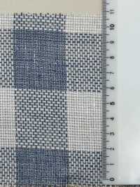 A-7059 Lino Europeo A Cuadros Naturales[Fabrica Textil] ARINOBE Subfoto