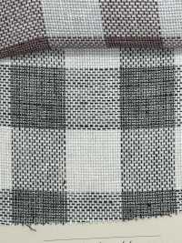 A-7059 Lino Europeo A Cuadros Naturales[Fabrica Textil] ARINOBE Subfoto