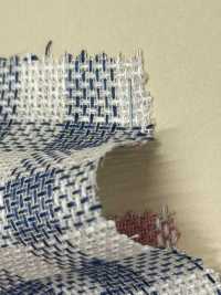 A-7060 Lino Europeo A Cuadros Naturales[Fabrica Textil] ARINOBE Subfoto