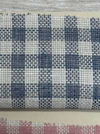 A-7060 Lino Europeo A Cuadros Naturales[Fabrica Textil] ARINOBE Subfoto