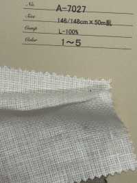 A-7027 Lino Europeo Panamá[Fabrica Textil] ARINOBE Subfoto