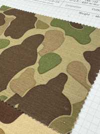 SB9799 Hilo Desigual En La Parte Posterior, Satén Hunter Camo[Fabrica Textil] SHIBAYA Subfoto