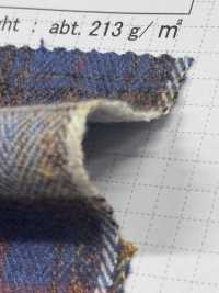 AW1703 Franela De Espiga Retorcida A Cuadros[Fabrica Textil] SHIBAYA Subfoto