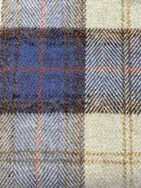 AW1704 Franela De Espiga Retorcida A Cuadros[Fabrica Textil] SHIBAYA Subfoto