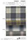 AW1704 Cuadro de franela espiga mélange retorcida