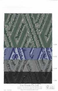 KYC849-D1 Jacquard Cortado Teñido En Hilo[Fabrica Textil] Uni Textile(Estudio Komon) Subfoto