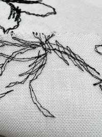 KCL524-D681 Bordado De Lienzo De Lino Y Rayón[Fabrica Textil] Uni Textile(Estudio Komon) Subfoto