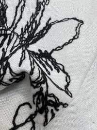 KCL524-D681 Bordado De Lienzo De Lino Y Rayón[Fabrica Textil] Uni Textile(Estudio Komon) Subfoto