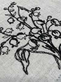 KCL524-D2896 Encaje De Lona De Lino Y Rayón[Fabrica Textil] Uni Textile(Estudio Komon) Subfoto